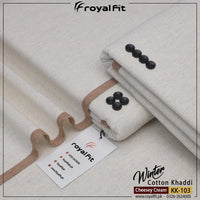 Cheesy Cream Winter Cotton Khaddi | KK103