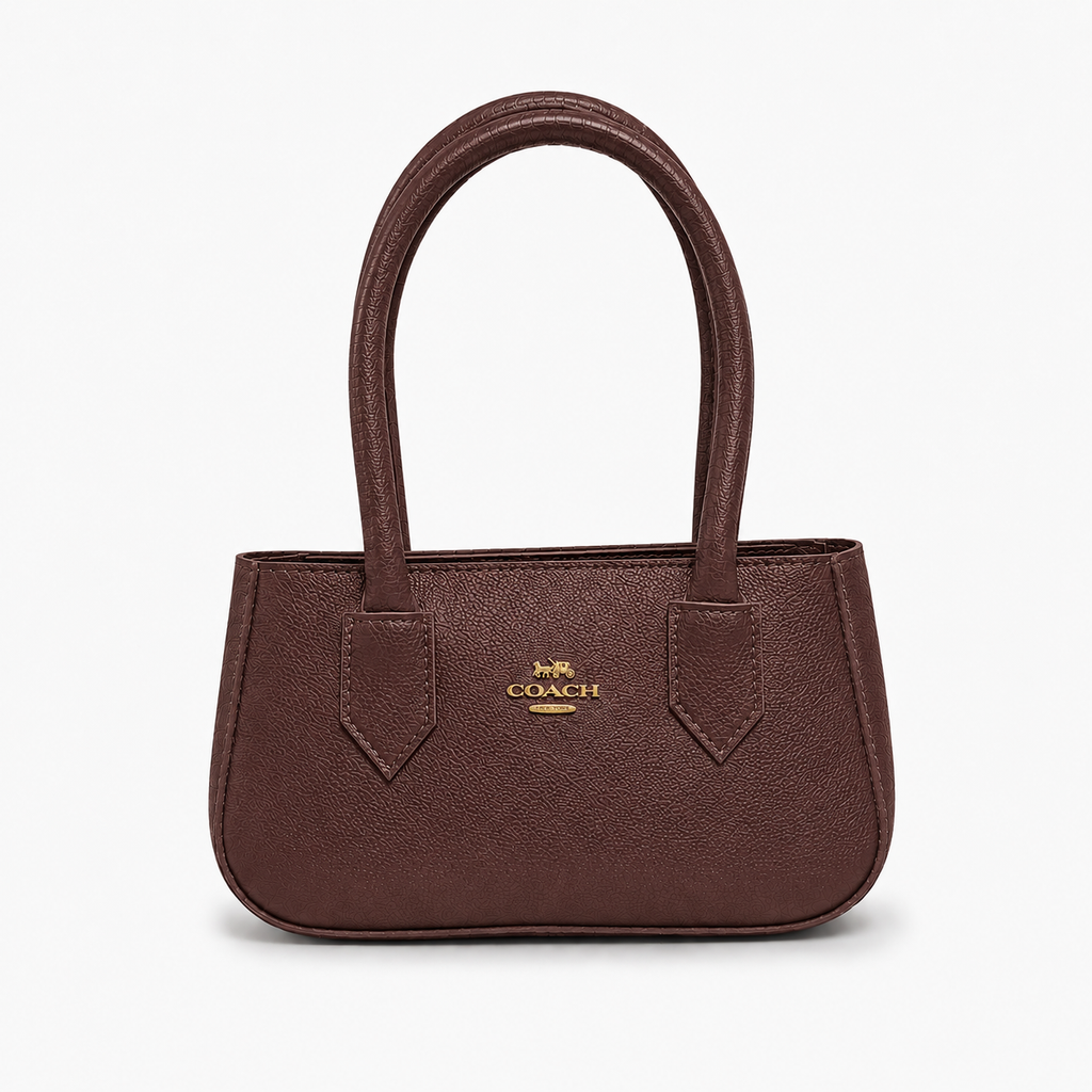 PREMIUM COACH BROWN SHOULDER BAG