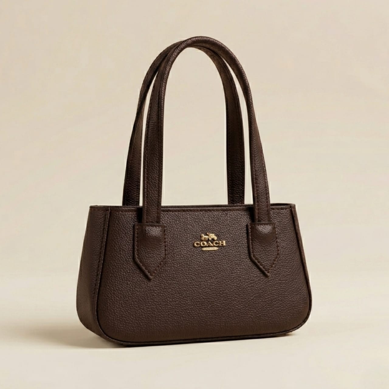PREMIUM COACH BROWN SHOULDER BAG