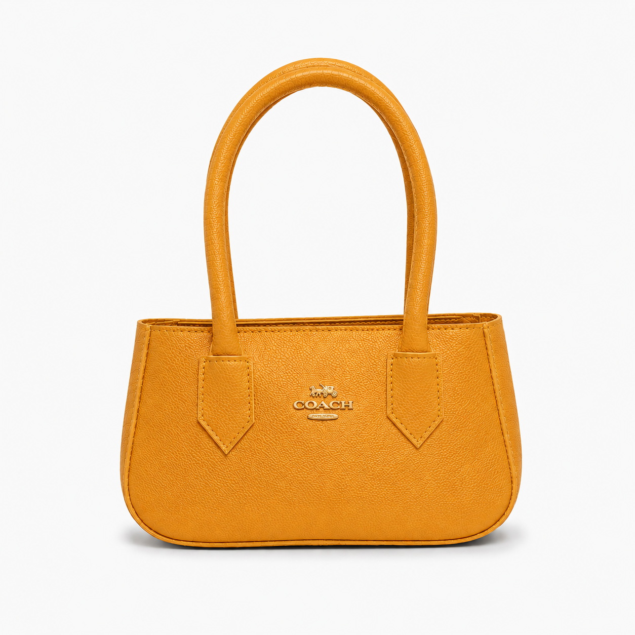 PREMIUM COACH MUSTARD SHOULDER BAG